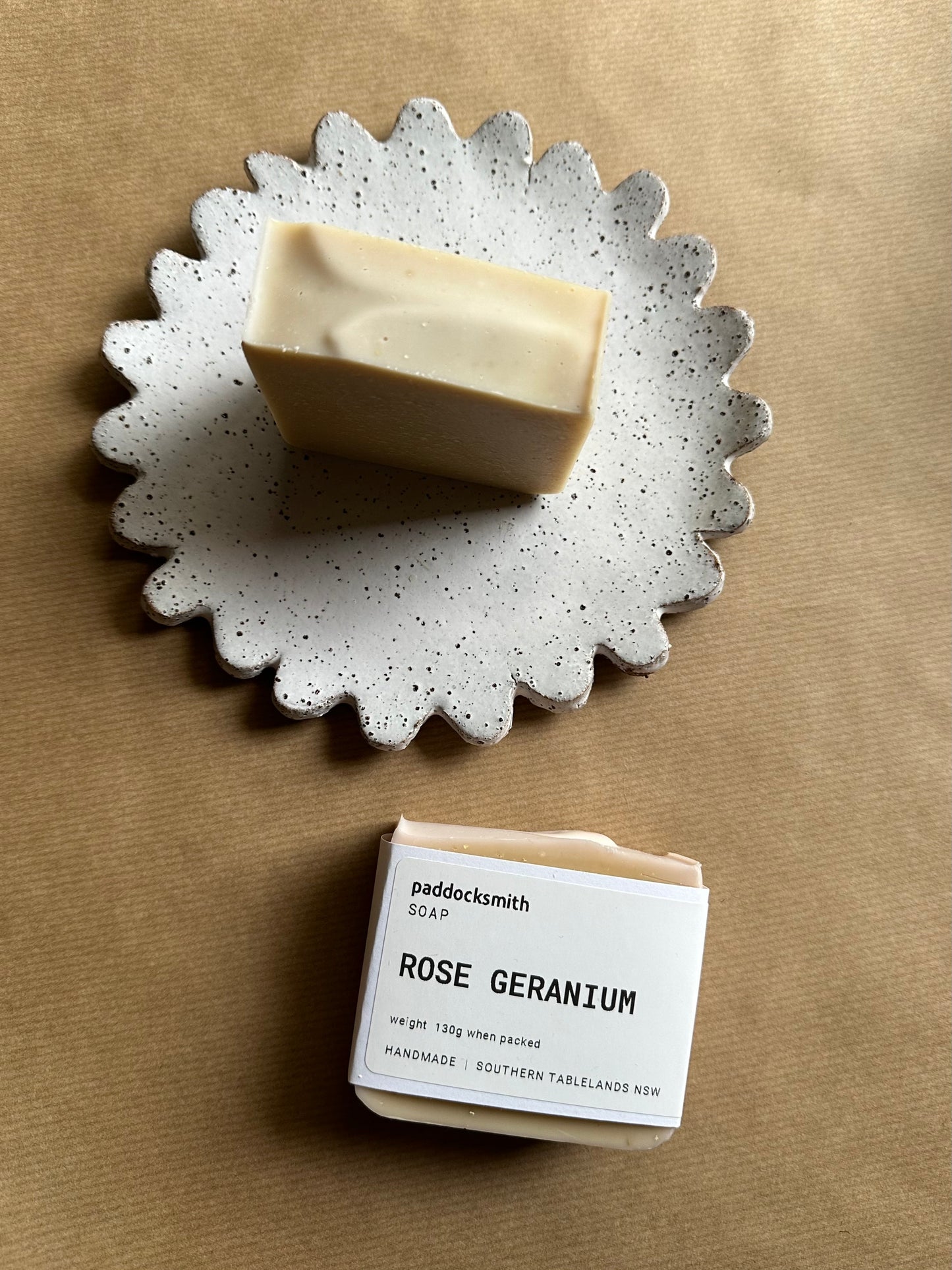 Rose Geranium Soap Bar